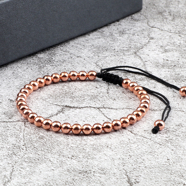 Arabella Beaded Bracelet | Copper-Tone — image 3