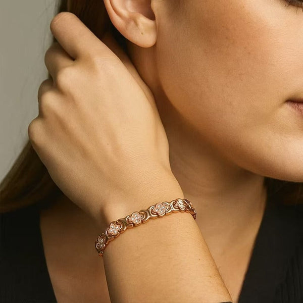 Amelia Blossom Bracelet | Copper-Tone — image 2