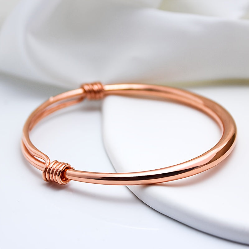 Adelaide Twist Bracelet | Copper-Tone
