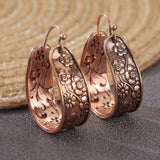 Alice Floral Earrings | Copper-Tone — image 2