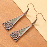 Camilla Swirl Earrings | Copper-Tone — image 3
