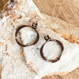 Grace Braided Earrings | Copper-Tone — image 4