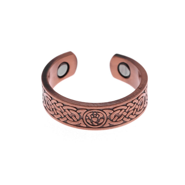 Isabelle Woven Rune Ring | Copper-Tone — image 3