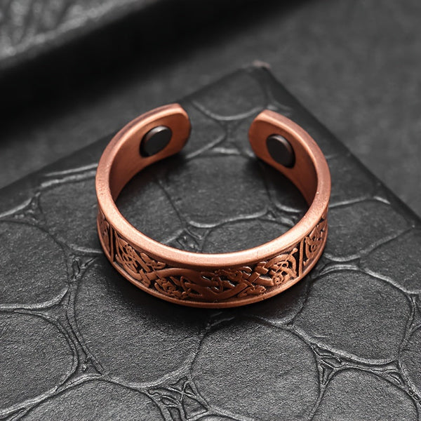 Josephine Crest Ring | Copper-Tone — image 2