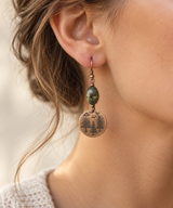 Rosalie Pine Earrings | Copper-Tone — image 2