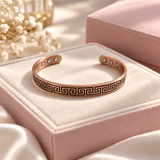 Valerie Greek Key Bracelet | Copper-Tone