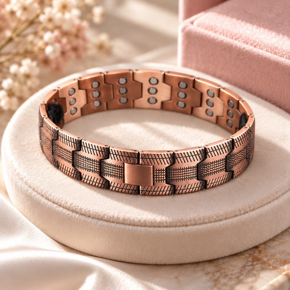 Louisa Mosaic Bracelet | Copper-Tone