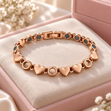 Beatrice Heart Bracelet | Copper-Tone