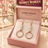 Celia Orb Earrings in the Audrey Roman Jewels boutique — box