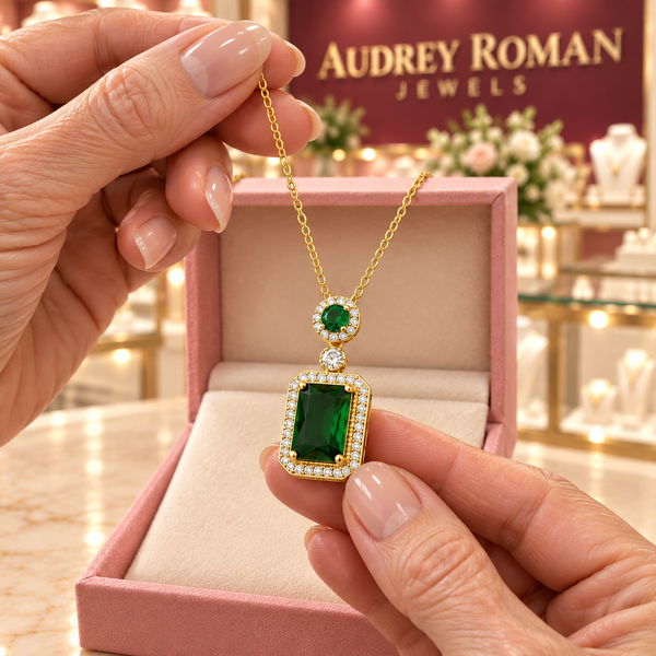 Audrey Roman Jewels boutique — hands