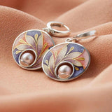 Gabrielle Pearl-Look Earrings - image 1