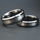 Neil Satin Center Band Ring - image 5