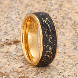 Robert Black Band Ring | Gold-Tone — image 7