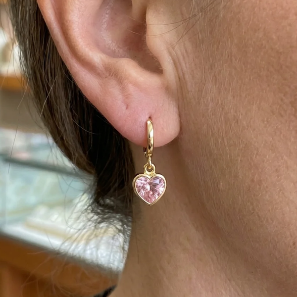Deborah Charm Earrings | Gold-Tone — image 2