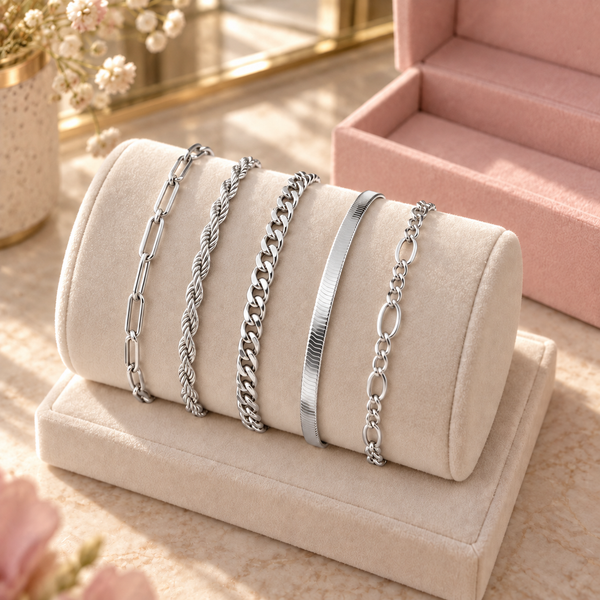 Genevieve Bracelet Set | Gold-Tone — image 7