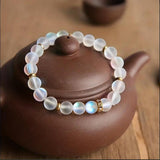 Flora Daisy Moonstone-Effect Bracelet - image 2