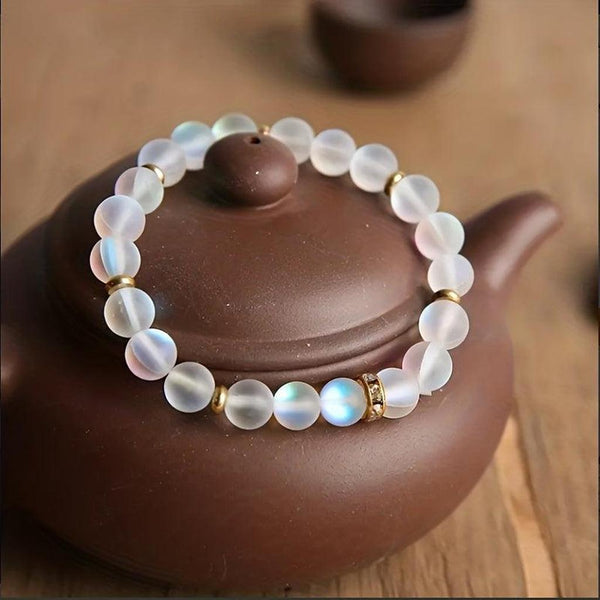 Flora Daisy Moonstone-Effect Bracelet - image 2