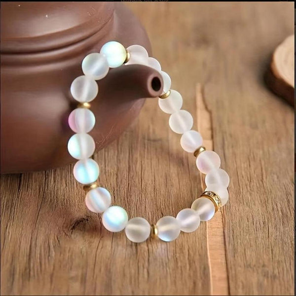 Flora Daisy Moonstone-Effect Bracelet - image 3