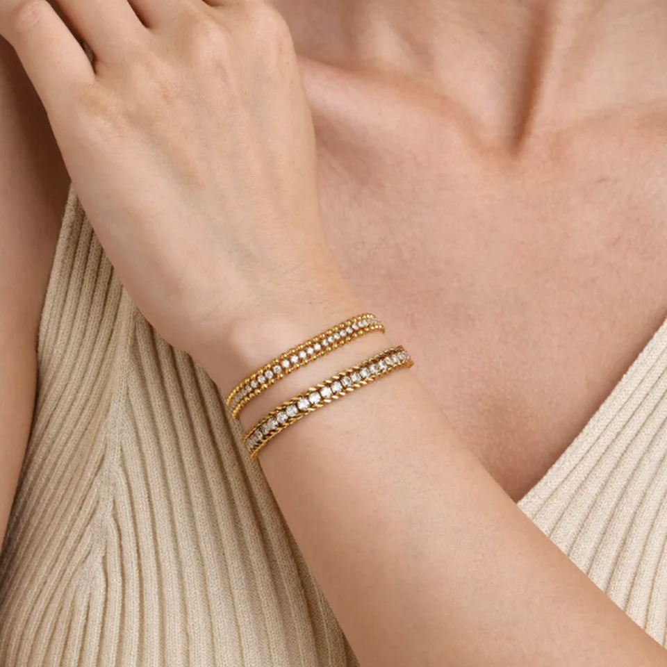 Georgina Sparkle Chain Bracelet - image 1