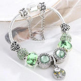 Elaine Green Accent Bracelet | Silver-Tone — image 2