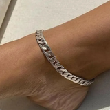 Giselle Beach Chain Bracelet — Silver-Tone — image 1