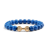 Jean Lava-Look Bead Bracelet — Gold-Tone — image 3