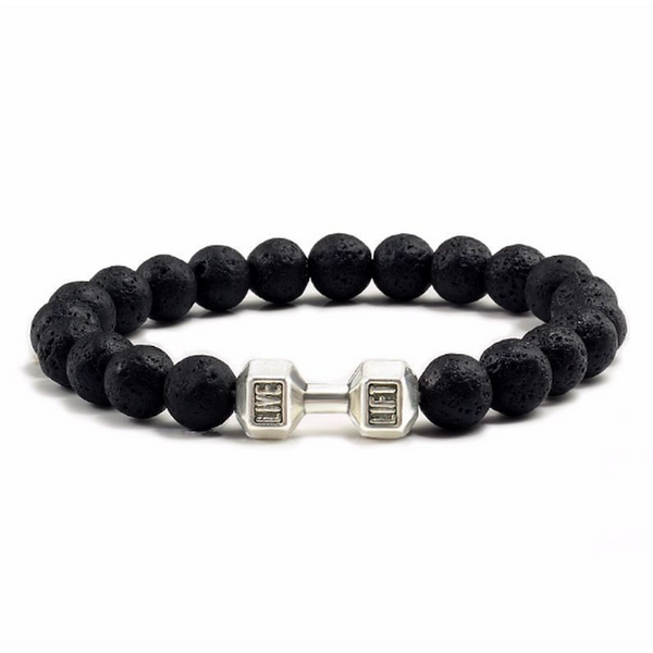 Jean Lava-Look Bead Bracelet - image 5