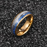Gregory Blue Inlay Band Ring | Gold-Tone — image 4
