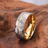 Vincent Faceted Band Ring - image 7