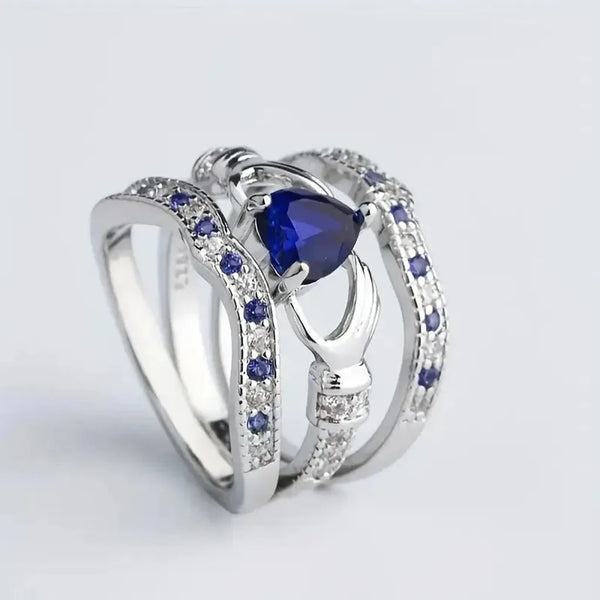 Daphne Ring Set | Silver-Tone