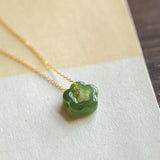 Juliana Jasper-Look Flower Necklace - image 3