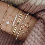 Katherine Bohemian Gold-Tone Bracelet Set — image 2