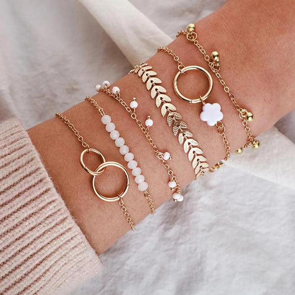 Katherine Bohemian Gold-Tone Bracelet Set