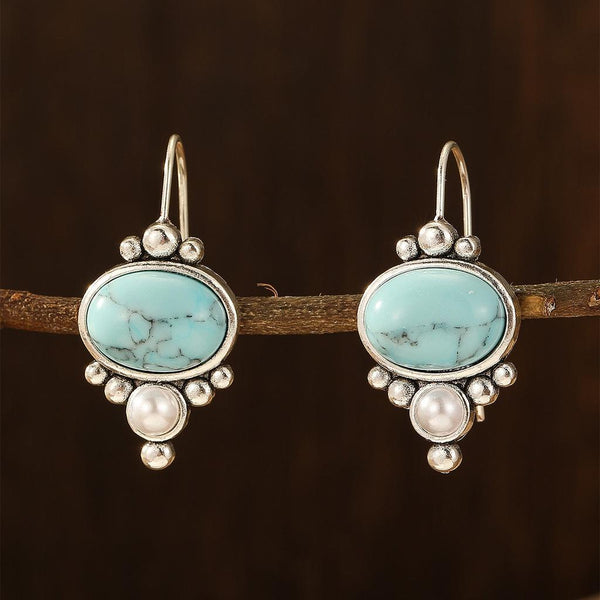 Genevieve Coastal Earrings | Silver-Tone