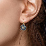 Erin Flower Earrings | Gold-Tone — image 3