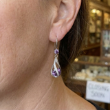 Louise Twist Earrings | Silver-Tone — image 2