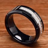 Malcolm Accent Band Ring | Silver-Tone — image 4