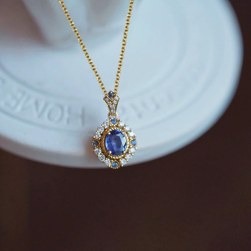 Christine Pendant Necklace | Gold-Tone