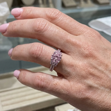 Fiona Rosette Ring | Silver-Tone — image 2