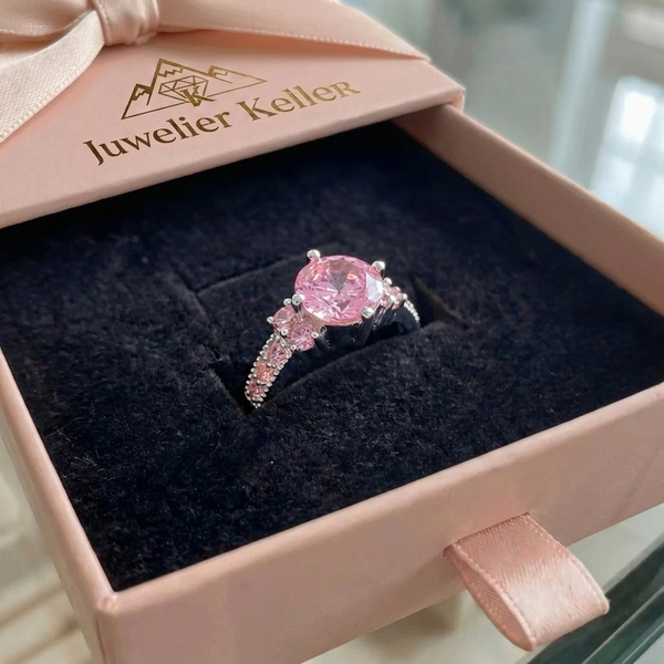 Fiona Rosette Ring | Silver-Tone