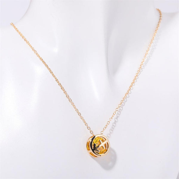 Hilda Reversible Zodiac Necklace - image 10
