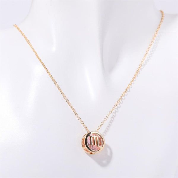Hilda Reversible Zodiac Necklace - image 11