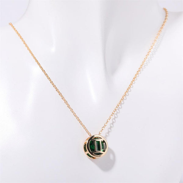 Hilda Reversible Zodiac Necklace - image 6