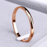 Renee Simple Ring | Gold, Silver or Rose-Gold Tones — image 3