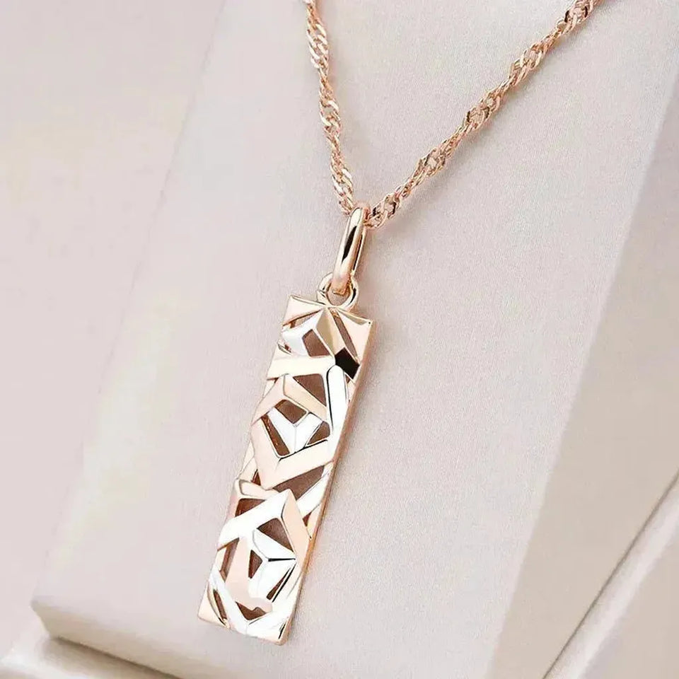 Annabel Two-Tone Necklace