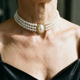 Eleanor Three Pearl-Look Accent Necklace - image 2