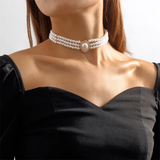 Eleanor Three Pearl-Look Accent Necklace - image 1