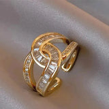Lucia Knot Ring - image 1