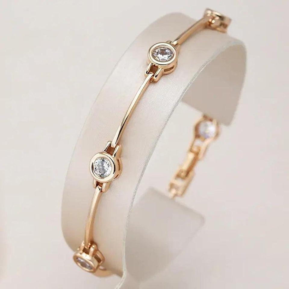 Dinah Sparkle Bracelet | Gold-Tone