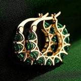 Rosa Hoop Earrings - image 3